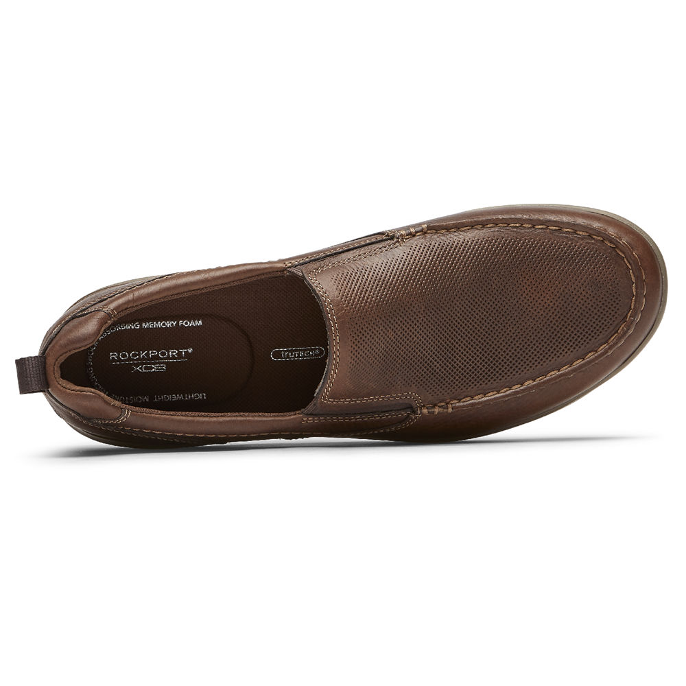 Rockport Mens City Edge - Slip-On Brown - NOX046731